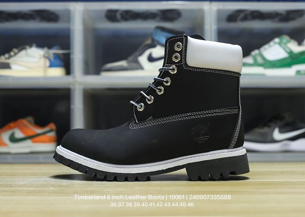 Timberland 2024最新男女款 採用磨砂皮革鞋面 防滑靴子