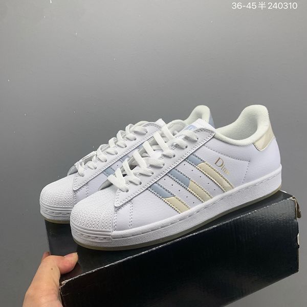 Adidas貝殼頭 SUPERSTAR 2024最新情侶款休閒運動板鞋