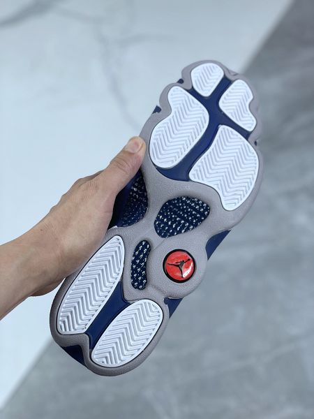 Air Jordan 13 2022新款 喬丹13代法蘭西藍男女款籃球鞋