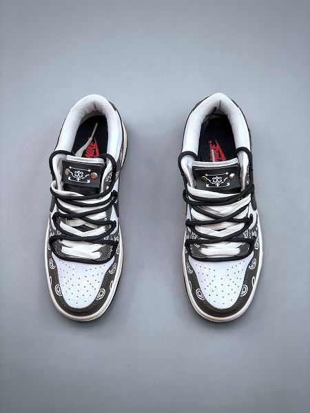 Futura x Nike Dunk Low SB 2022新款 聯名款解構綁帶男女款滑板鞋