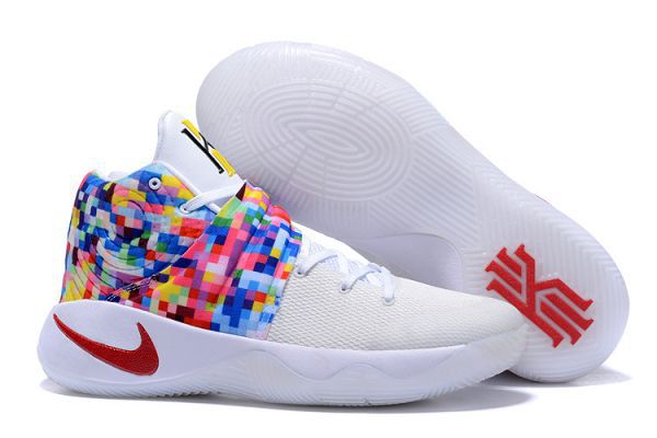 nike kyrie 2 xmas ep 欧文二代 时尚新品 透气网面女生篮球运动鞋 白