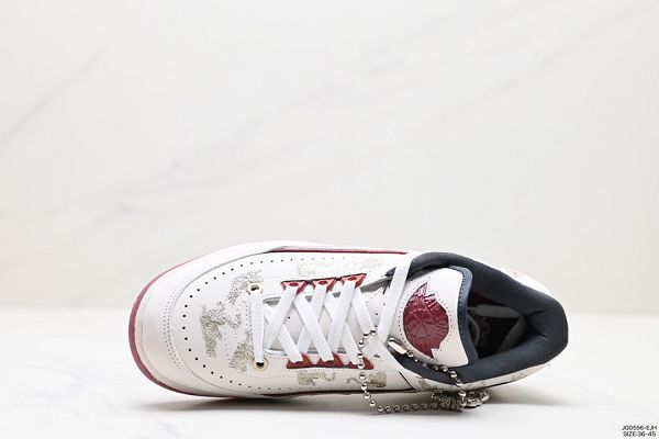 shelflife x Jordan Air Jordan 2 retro low 潮流 輕便低幫復古籃球鞋情侶鞋