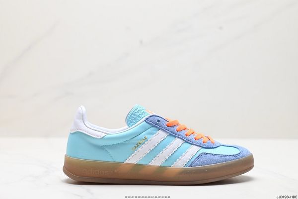 Adidas Originals Gazelle Indoor 三葉草復古防滑耐磨低幫板鞋 2024最新男女鞋