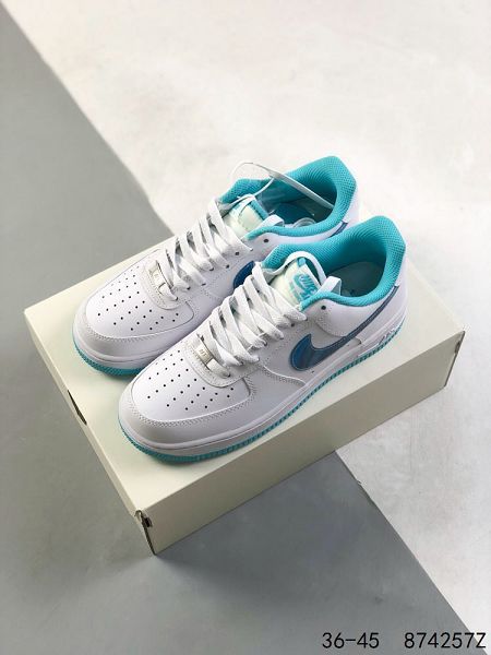 Nike Air Force 1 Low 海軍藍色 2024全新男女款低幫運動休閒板鞋