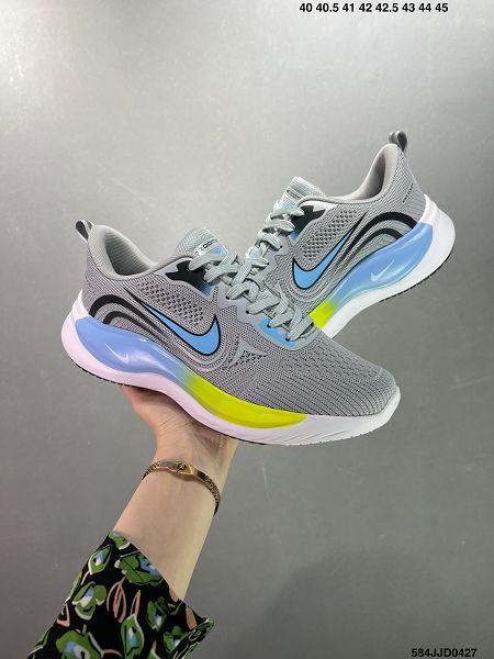 Nike Air Zoom Winflo 11x登月系列網透面氣 2024男士跑步鞋