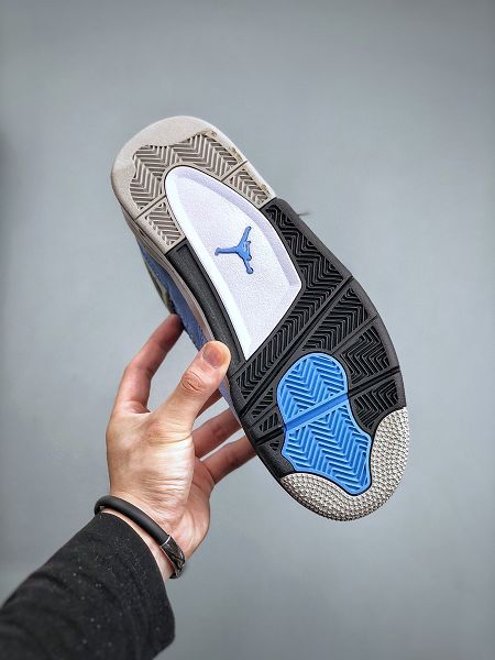 Nike Air Jordan 4 Retro 大學藍北卡藍色 2024全新男女款籃球鞋