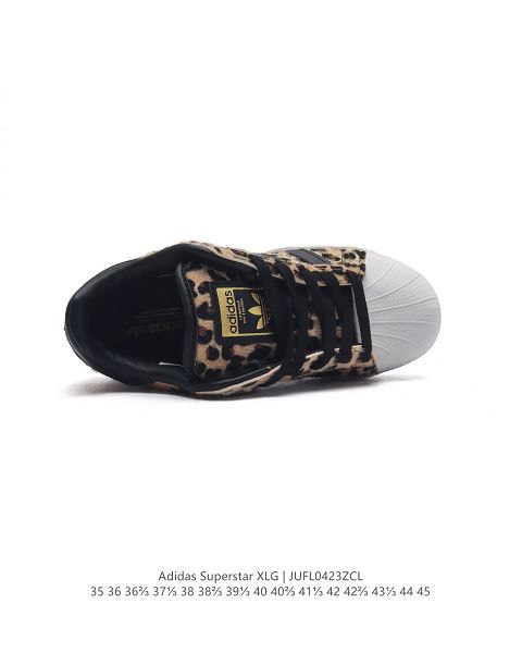Adidas Originals Superstar XLG 貝殼頭系列 男女鞋 低幫厚底鬆糕經典百搭休閒運動板鞋