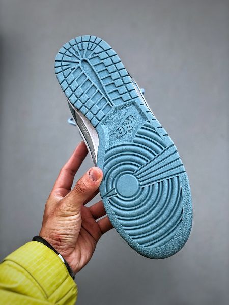 Nike Dunk Low CNY 卡斯製造 手繪兔子 灰藍白色 男女款SB綁帶解構低幫休閒板鞋