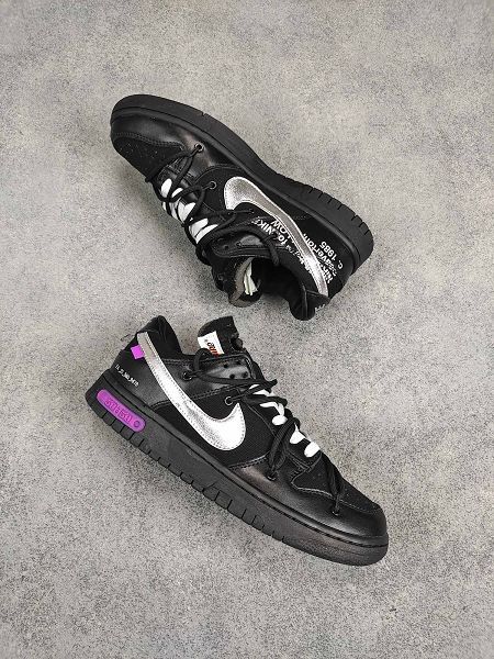 Nike Dunk Low x OW The 50 NO.37 2021新款 聯名男女款休閑板鞋