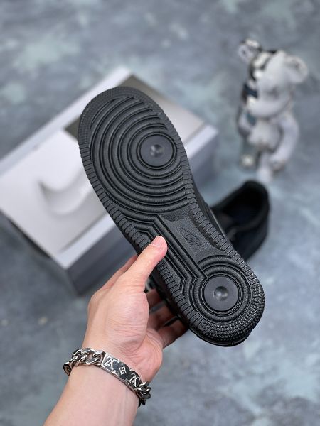 Nike Air Force 1 空軍一號運動板鞋 麻繩黑武士情侶鞋