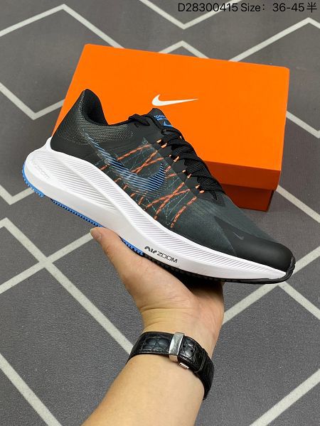 Nike Zoom WINFLO 8代 緩震大底飛線輕質透氣休閒運動跑步鞋 2024新款情侶鞋