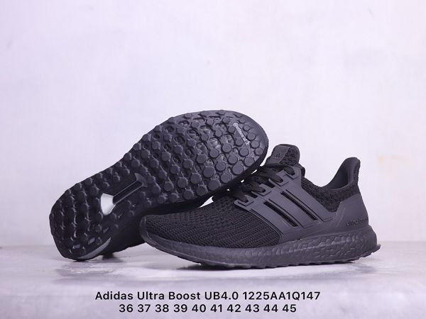Adidas Ultra Boost UB4.0 2022新款 針織面爆米花緩震耐磨男女款跑步鞋