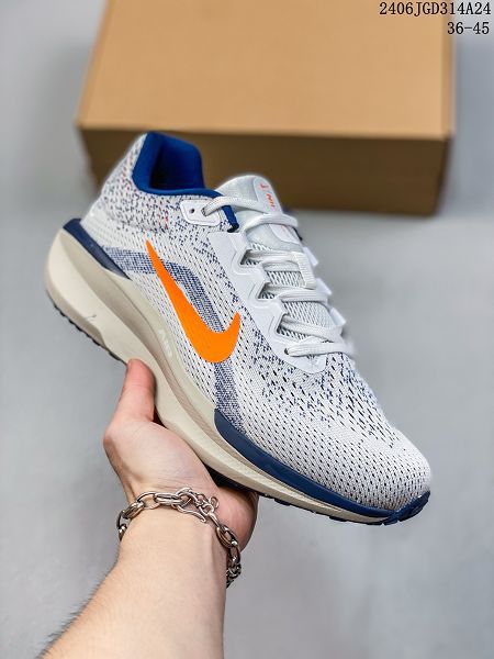 Nike Zoom WINFLO 11登月 2024新款男女鞋 輕質透氣休閒運動跑步鞋