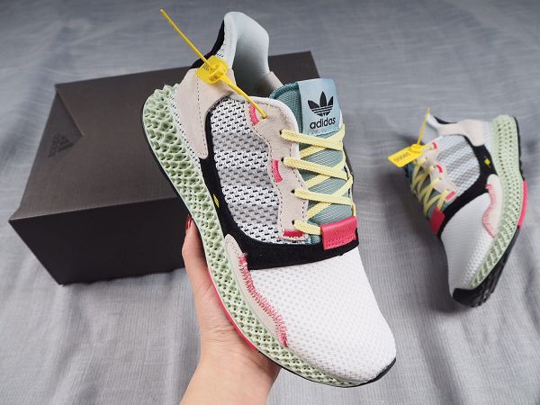 Adidas Consortium ZX 4000 2019新款 4D打印拼接男生慢跑鞋