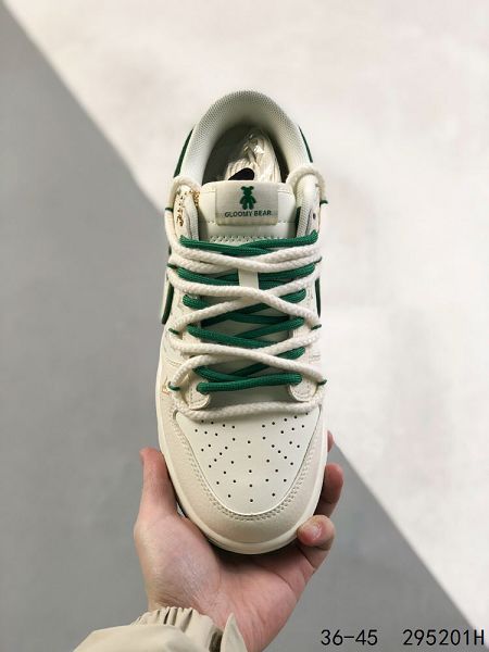Nike SB Dunk Low 綁繩綁帶系列 LV積木熊聯名 2024全新男女款復古低幫板鞋