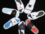 Nike Air Jordan Hydro V Retro AJ5 喬丹5代魔術貼按摩底女生拖鞋