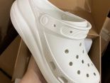 Crocs Classic Clog 卡駱馳休閒沙灘洞洞鞋拖鞋涼鞋泡芙鞋 白色女鞋 